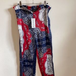 Maniere De Vior Paisley Trousers